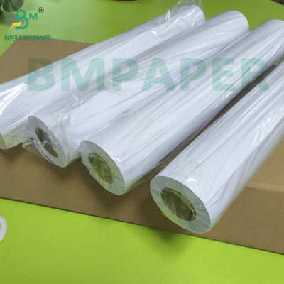 Carta a getto d'inchiostro 30 X 150 CAD Roll di carta 80 gm per getto d'inchiostro di grande formato