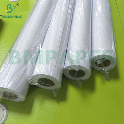 Carta a getto d'inchiostro 30 X 150 CAD Roll di carta 80 gm per getto d'inchiostro di grande formato