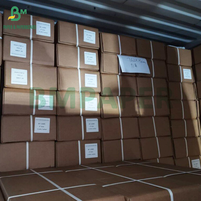 108g 130g Color Inkjet Printing Paper Rolls Gloss Matt Coating A0 Dimensione 841mm X 50yards