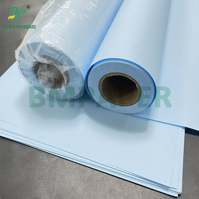 Buona stampa CAD disegno 20lb Tintato Blue Bond Paper Roll 24 "x 100ft