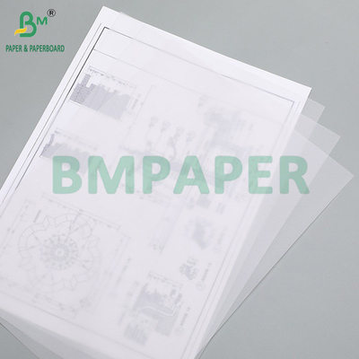 50g 83g Carta tracciante traslucida Carta burro per CAD