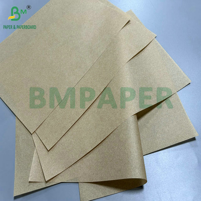 35 gr 38 gr Sicurezza alimentare Carta a prova di grasso di colore marrone per avvolgere gli hamburger A1 A0