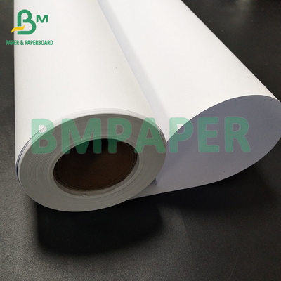 20LB carta bianca non rivestita CAD per ingegneria 24"*150ft rotoli