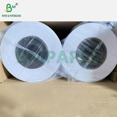 Carta rivestita lucida da 150 grammi per stampante laser toner 3 pollici Core 841mm 420mm rotoli