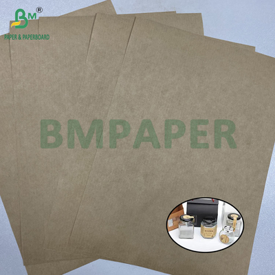 80g Carta per etichette di bottiglie Kraft Color Carta resistente all'acqua
