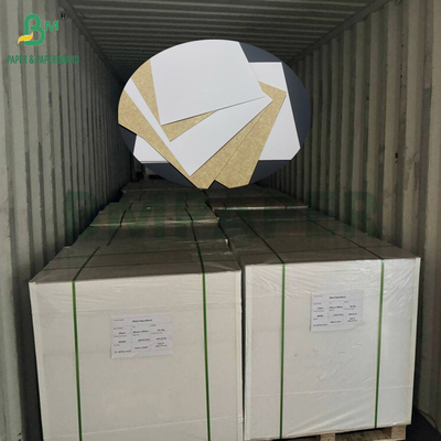 270 gm 300 gm Food Grade Coated White Top KLB Kraft Back Carrier Board 31" 43"