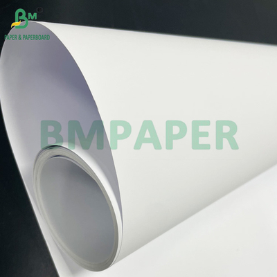 Bianco brillante 24 lb 28 lb Color Inkjet Mat Coated Bond Paper Roll 36 pollici x 150 piedi