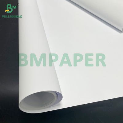Bianco brillante 24 lb 28 lb Color Inkjet Mat Coated Bond Paper Roll 36 pollici x 150 piedi
