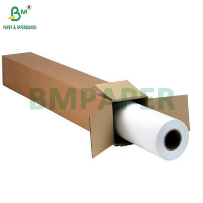 180GSM Gran formato Matte Coated Inkjet Plotter Carta fotografica Roll 61cm x 30m