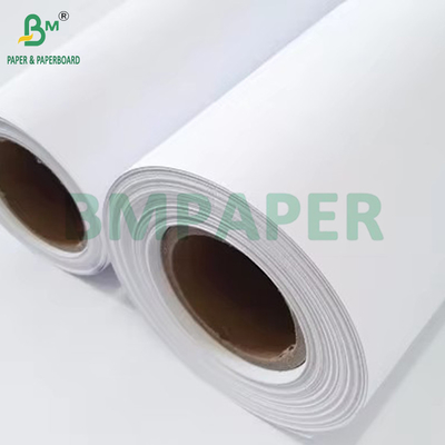 180GSM Gran formato Matte Coated Inkjet Plotter Carta fotografica Roll 61cm x 30m