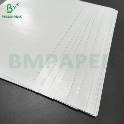 Carta d'arte rivestita da un lato bianca 80 gm 85 gm per l'uso di etichette adesive