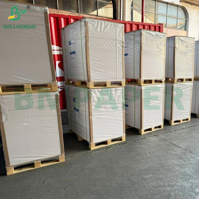 Carta d'arte rivestita da un lato bianca 80 gm 85 gm per l'uso di etichette adesive