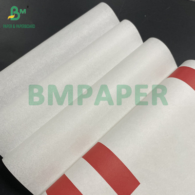 Carta bianca a prova di grasso carta da imballaggio per hamburger 35 gr Kit3 40 gr Kit7