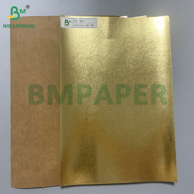 Fibra a base di 0,35 mm 0,55 mm carta Kraft Wshable texture ammorbidisce le rughe