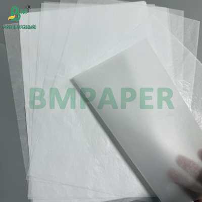 17g 20g Carta semitranslucente a due lati carta da imballaggio per alimenti lucida