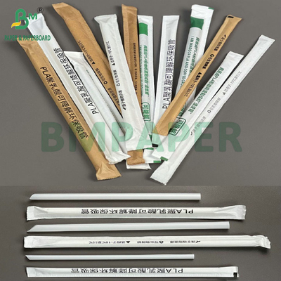 Taglio di piccoli formati 30mm 32mm 24gsm 28gsm carta da imballaggio Kraft marrone per imballaggio di paglia