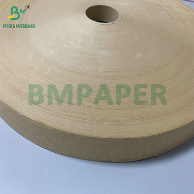 Taglio di piccoli formati 30mm 32mm 24gsm 28gsm carta da imballaggio Kraft marrone per imballaggio di paglia