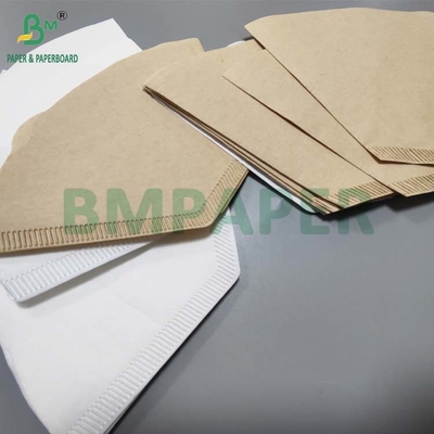 50gm Carta naturale bianca marrone per filtri per caffè per macchine per caffè a goccia