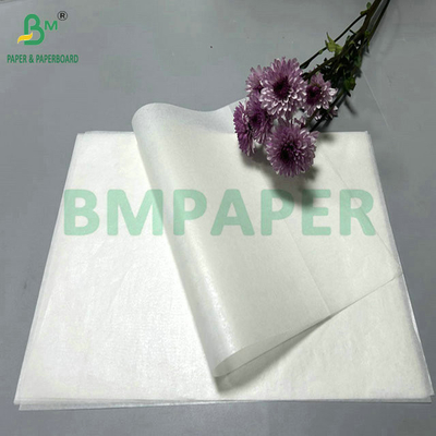 12 x 12 38 gr 40 gr Carta di pergamena rivestita con cera stampabile per la caffetteria Imballaggio alimentare