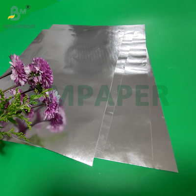 68 gm 70 gm carta metallizzata argento resistenza bagnata per etichetta collo birra 700 mm