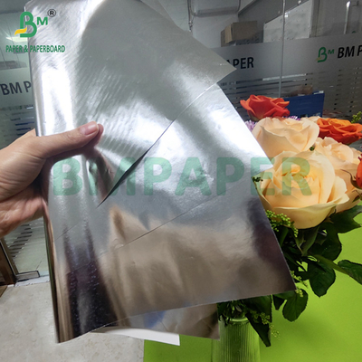 68 gm 70 gm carta metallizzata argento resistenza bagnata per etichetta collo birra 700 mm