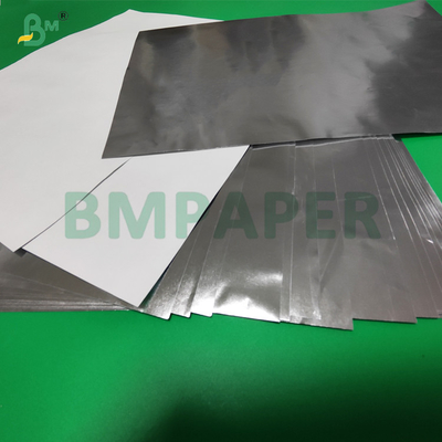 68 gm 70 gm carta metallizzata argento resistenza bagnata per etichetta collo birra 700 mm