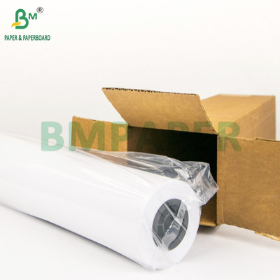 Carta non rivestita di grande formato a getto d'inchiostro da 20LB Per stampanti HP 36′′ X 150′ 2′′ CORE