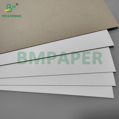 1.5MM 2MM White Face Rigid Grey Board For Electronics Packaging Alta rigidità