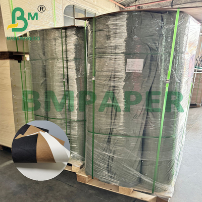 110Yards Riciclabile Lavabile Kraft Paper Roll 0,55 mm Per sacchetto cosmetico