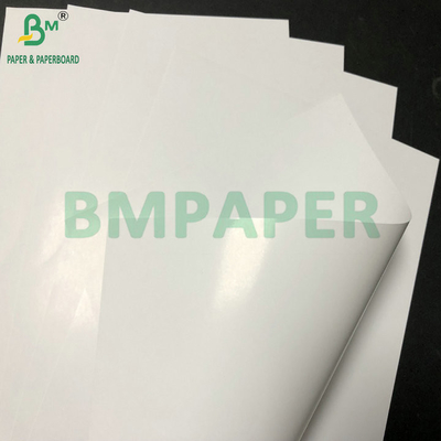 70 gm 75 gm Carta di alta bianchezza C1S lucida alta resistenza all'umidità per la fabbricazione di etichette in lattina