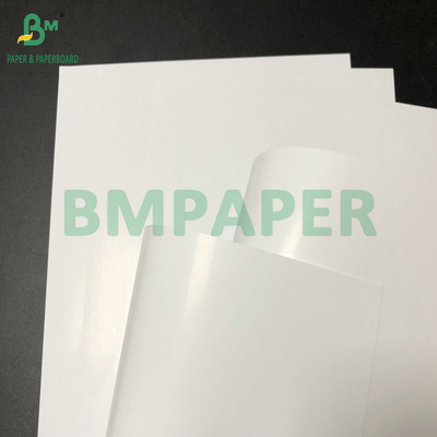 70 gm 75 gm Carta di alta bianchezza C1S lucida alta resistenza all'umidità per la fabbricazione di etichette in lattina