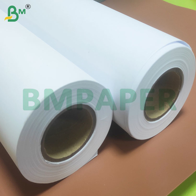 80 GSM Alta precisione Anti curl CAD Plotter Rolls di carta 614mm Larghezza