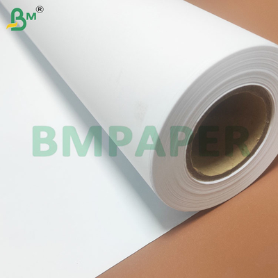 80 GSM Alta precisione Anti curl CAD Plotter Rolls di carta 614mm Larghezza