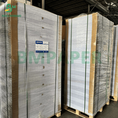120+120+120g fogli di cartone bianco ondulato per rivestimento cosmetico 30" x 40"