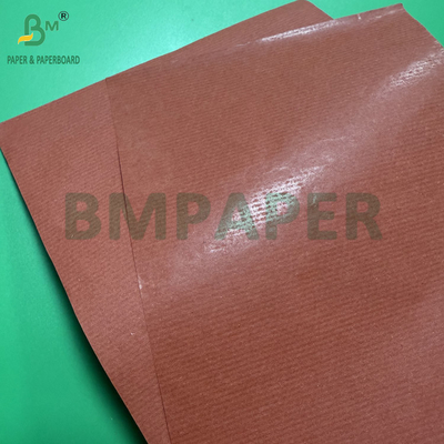 50 g di carta kraft colorata a righe, liscia da un lato giallo rosso