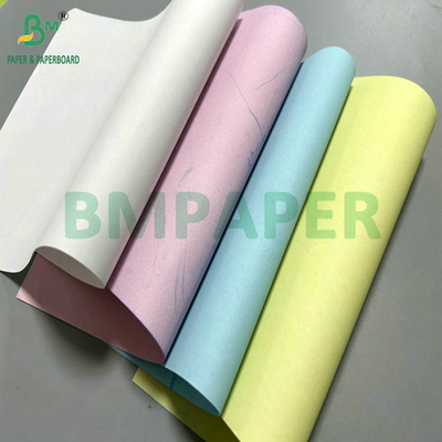 50gm 60gm 8,5" x 14" Rosa Blu Di Colore Carta Senza Carbonio Per Consigli