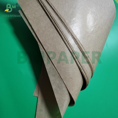 50 g carta kraft marrone a nastro per sacchetti di caffè 750 mm 1 lato lucido