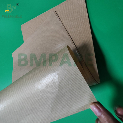 50 g carta kraft marrone a nastro per sacchetti di caffè 750 mm 1 lato lucido