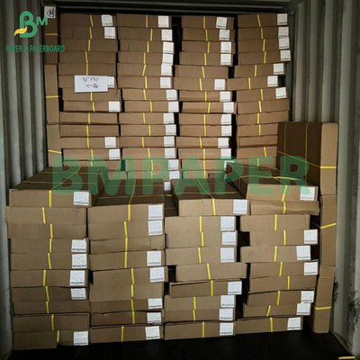 20LB Carta CAD bianca senza rivestimento per disegni di ingegneria 36"*150ft rotoli