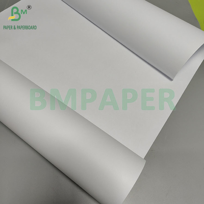 20LB Carta CAD bianca senza rivestimento per disegni di ingegneria 36"*150ft rotoli