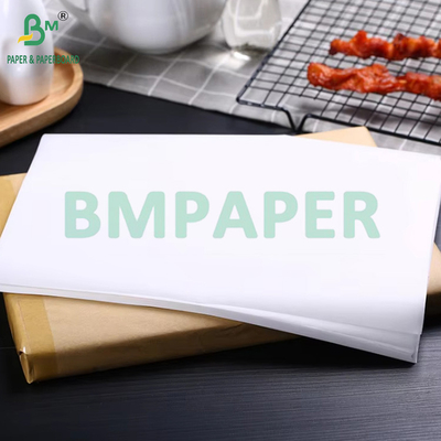 45 g 50 g carta bianca sbiancata a prova di grasso per la cottura PFAS Kit 5 Kit 7