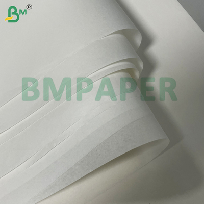38-50gm Carta greaseproof per imballaggi alimentari grassi Opzioni marrone e bianco Kit 3-8, resistente all'umidità riciclabile