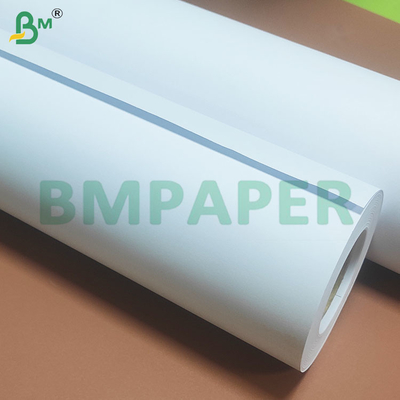20lb Bianco Effetto di buona stampa Gran formato CAD Plotter Rulli di carta