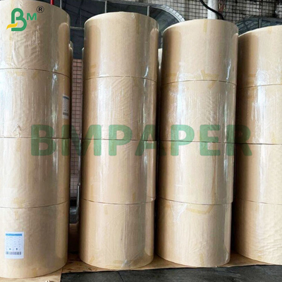 50 gm rotolo di carta kraft strippata marrone per imballaggio di fiori