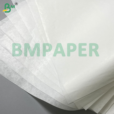 30g 40g 50g Leggera Alta lucentezza Bianca liscia MG Carta Kraft per imballaggio alimentare Imballaggio regalo