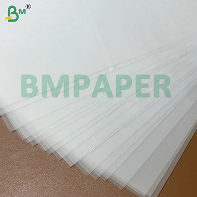 53 g 63 g Carta di tracciamento per disegni di alta resistenza bianca di purezza trasparente per la pittura CAD