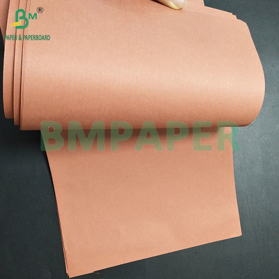 66 gm 70 gm Rollo di carta da macellaio rosa non rivestito per il barbecue 60 cm*50 m