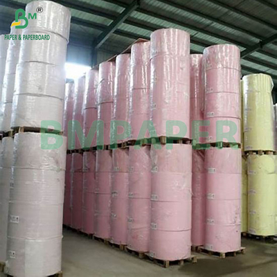 80 gm CB CFB CF Carbonless Copia Paper Roll 242mm × 12000m Immagine Blu