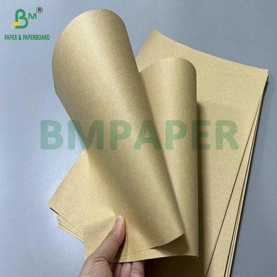 100 gr 120 gr Carta Kraft marrone a doppia faccia da stampare per borsa da busta 80 cm 90 cm bobina