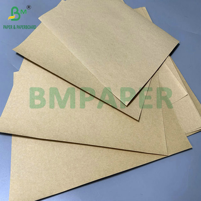 100 gr 120 gr Carta Kraft marrone a doppia faccia da stampare per borsa da busta 80 cm 90 cm bobina